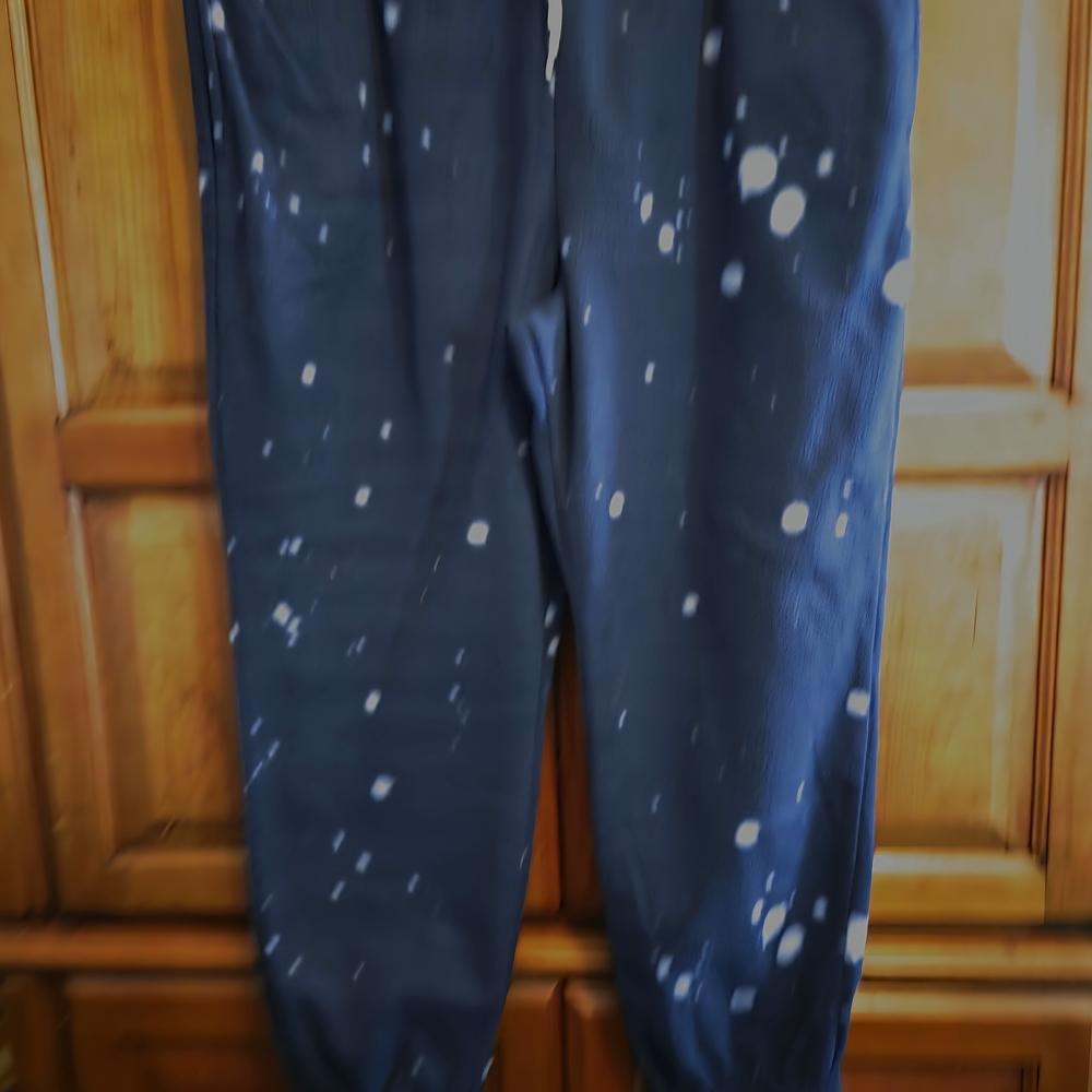 No Boundaries Dark Blue Fleece Joggers